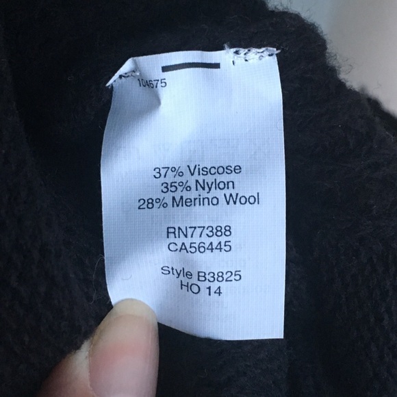 JCREW Wool Blend Black Sweater Size S - Picture 5 of 5